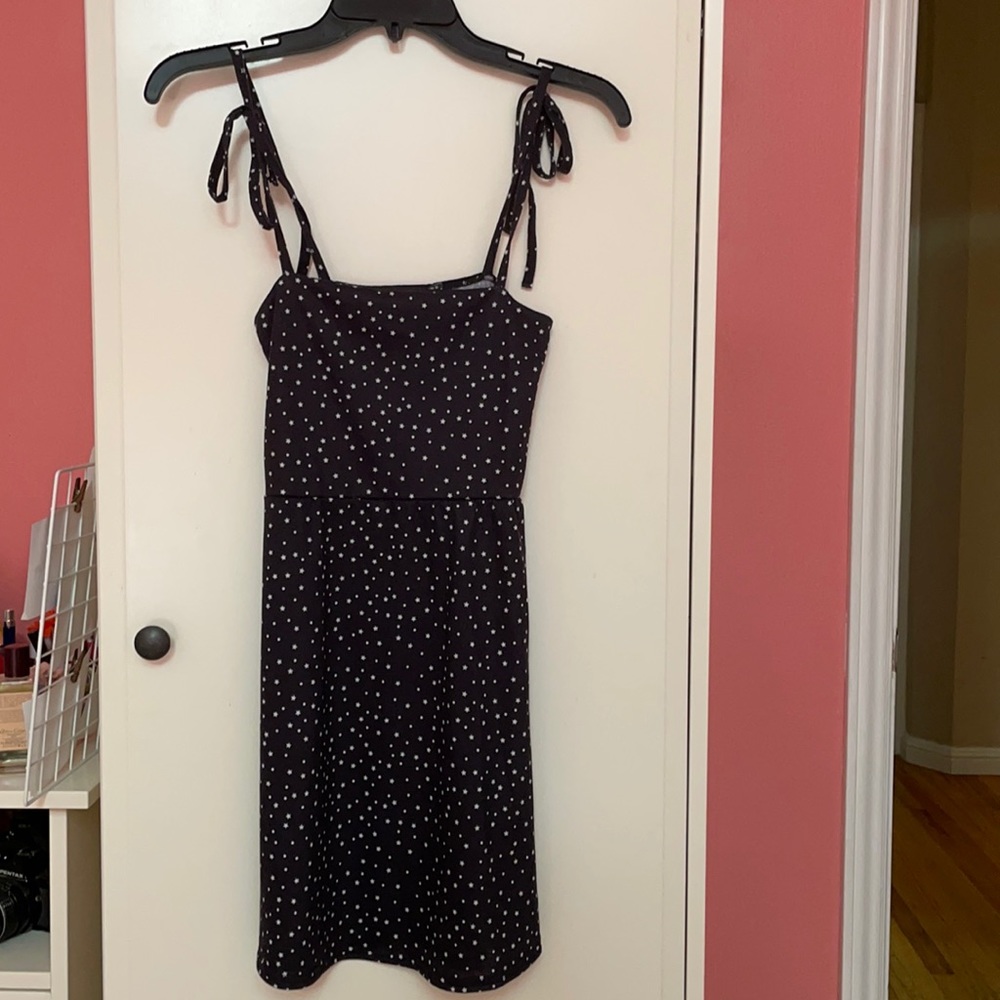 Nastygal star tie strap dress